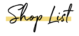 Shop List